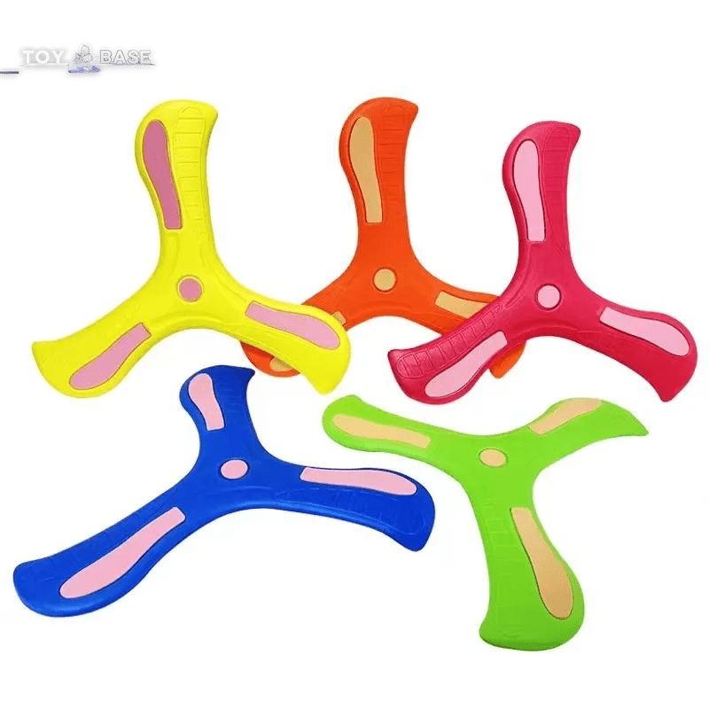 Three - Leaf Cross Boomerang - Outdoor Toy - Backyard Beach Toy - I Love 💕