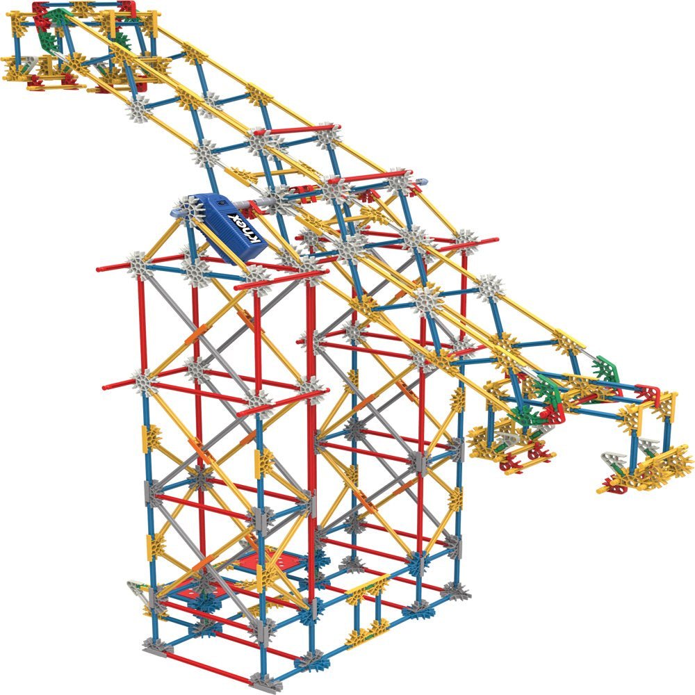 Thrill Rides - 3-In-1 Classic Amusement Park Building Set - 744 Pieces - Ages 9 Engineering Education Toy - The Toy Base