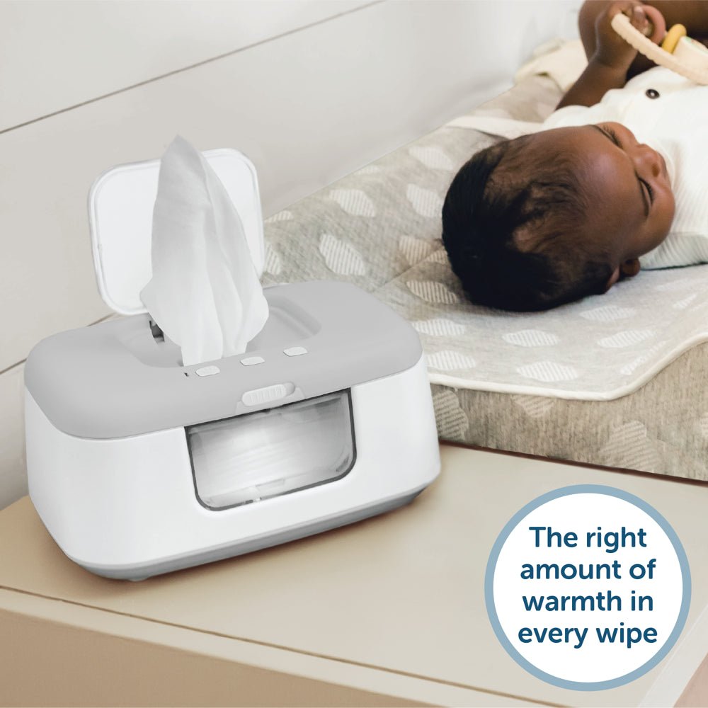 Tinybums Wipe Warmer & Dispenser - Gray - The Toy Base