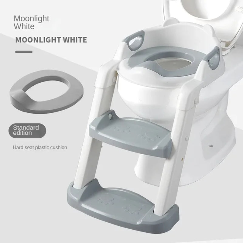 Trainer Seat Stool 0 - 6 Years Old - Pot Soft Baby Potty Plastic Road Pot - Cute Baby Toilet Seat - I Love 💕