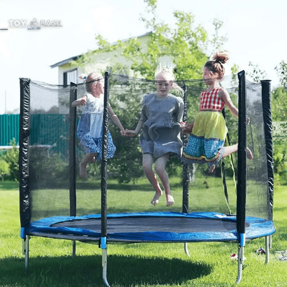 Trampoline Enclosure Net (Replacement 6/8/10-Ft) - The Toy Base