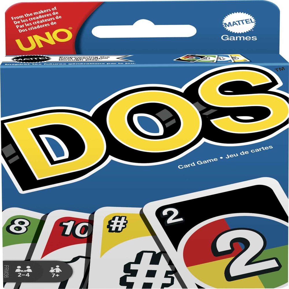 UNO - DOS Edition (Featuring Two Discard Piles) - The Toy Base