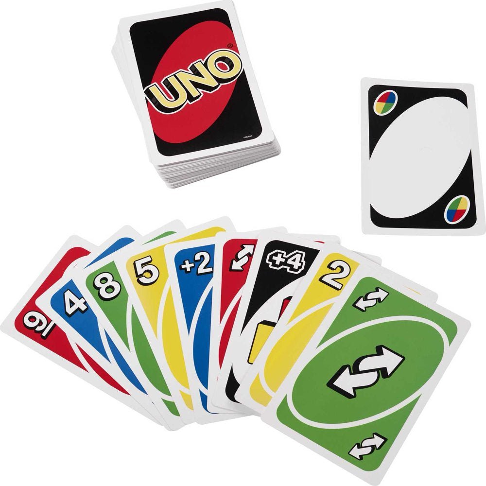 UNO - Giant Cards - 108 Oversized Cards for 2-10 Players - The Toy Base