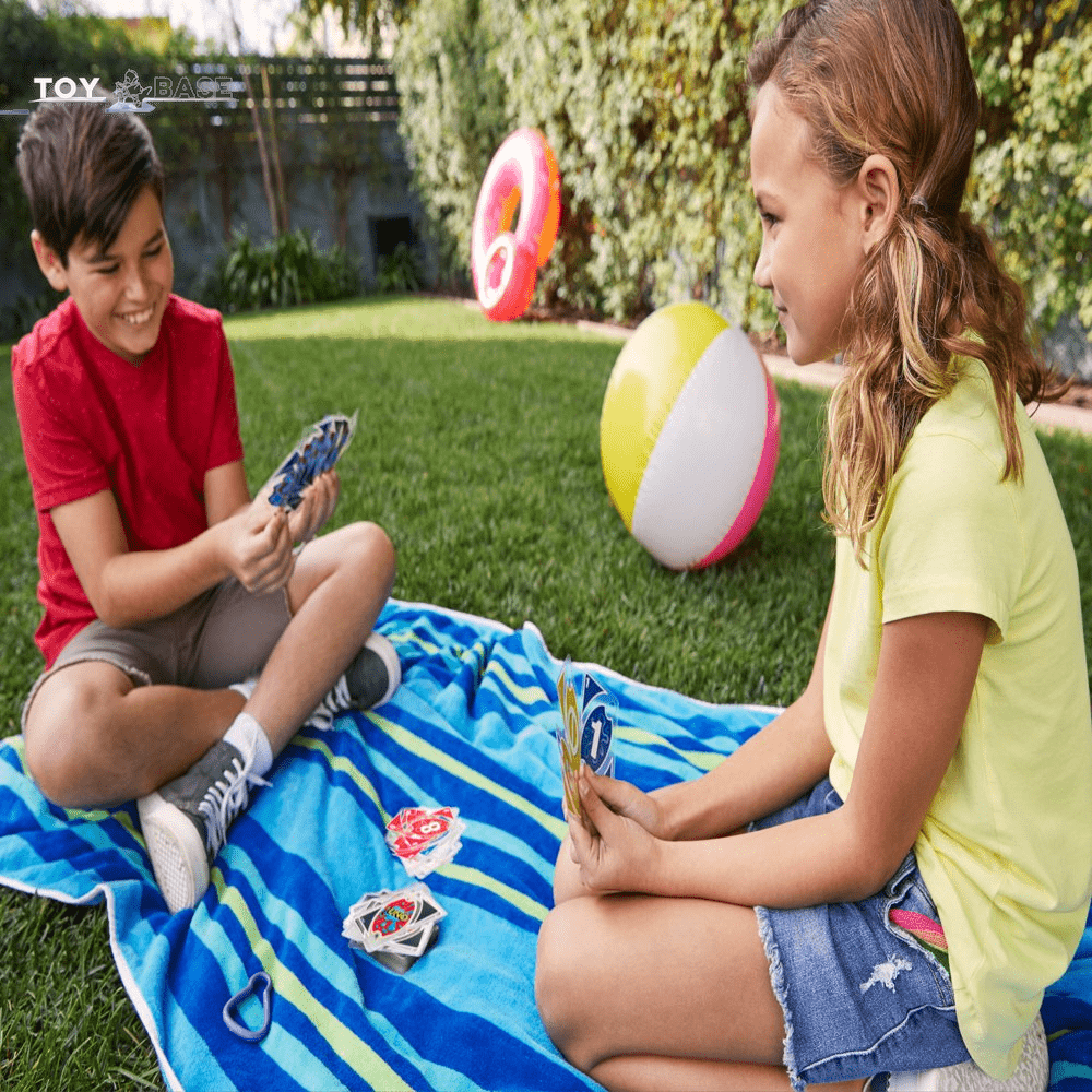 UNO - Splash, for Outdoor Camping - Travel and Family Night - Water-Resistent Cards - The Toy Base