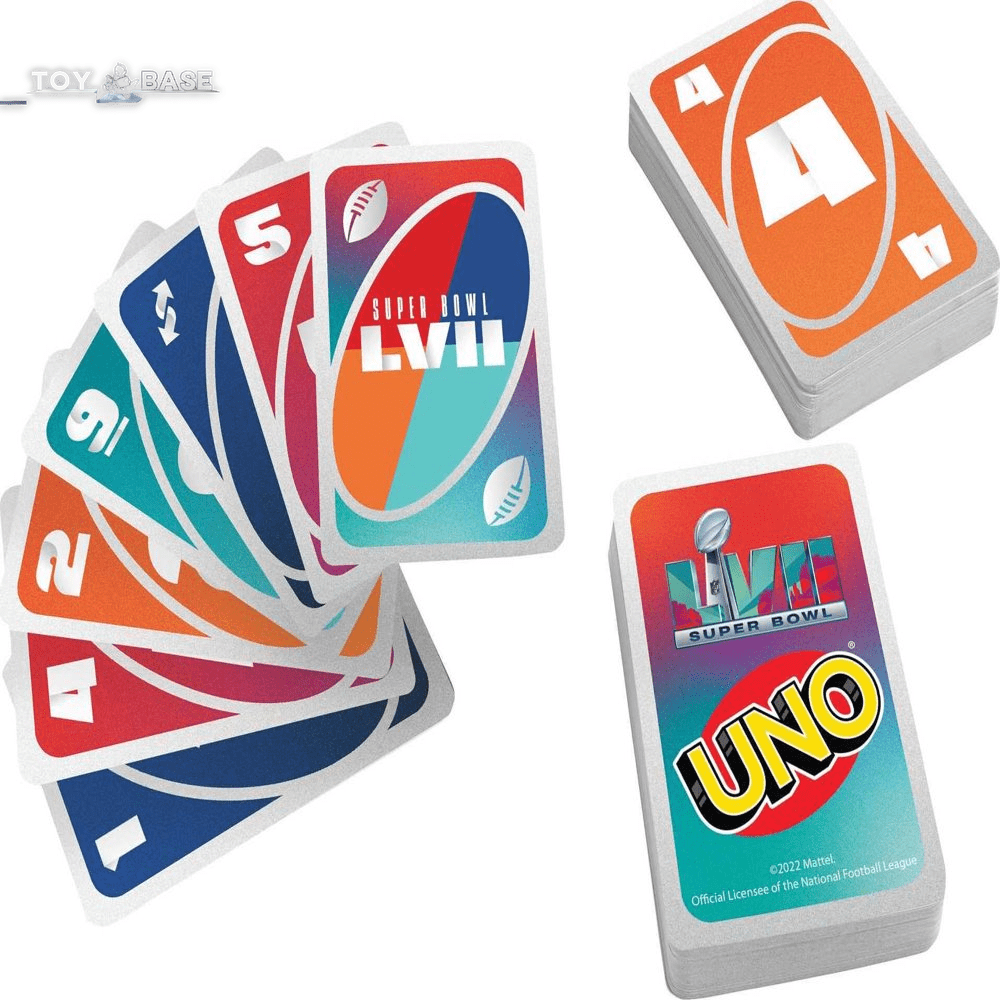 UNO - Super Bowl LVII (Limited Edition) - Special "Touchdown" Rule - The Toy Base