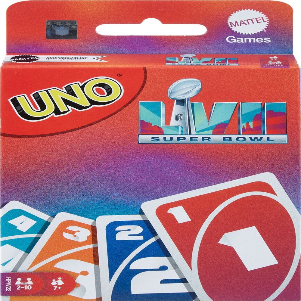 UNO - Super Bowl LVII (Limited Edition) - Special "Touchdown" Rule - The Toy Base