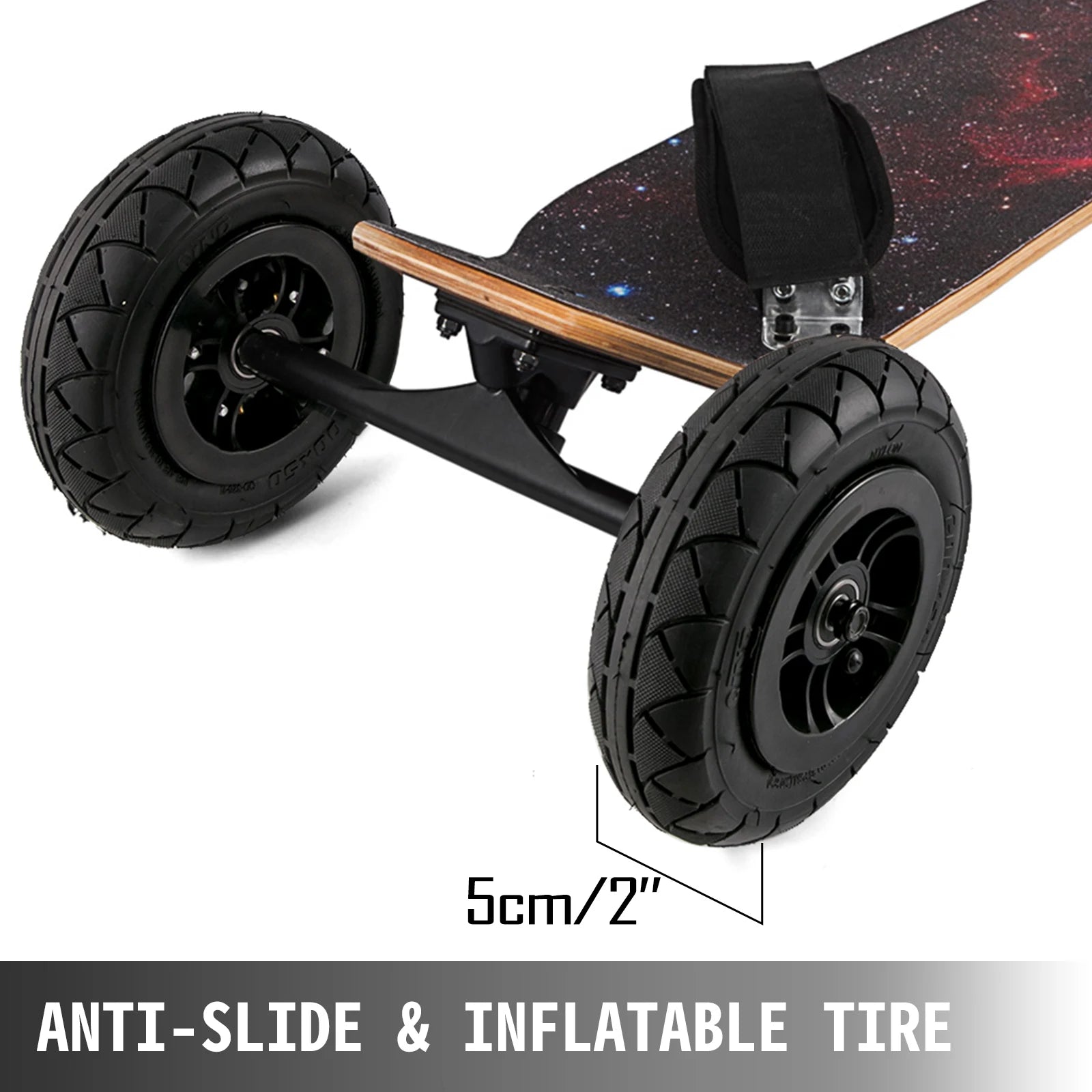 VEVOR Mountain Board (37 Inch- 7.8 Inch Wheels) - The Toy Base