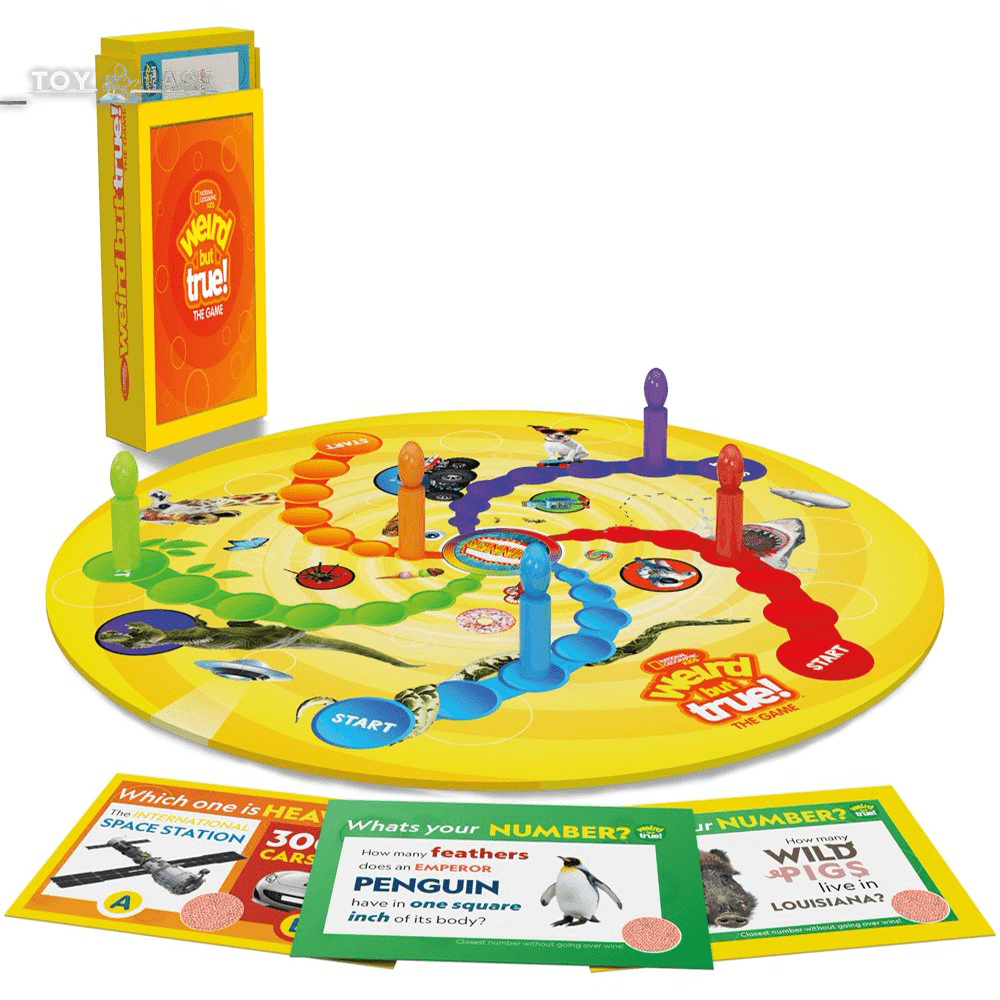 Weird but True! the Board Game - National Geographic Kids - The Toy Base