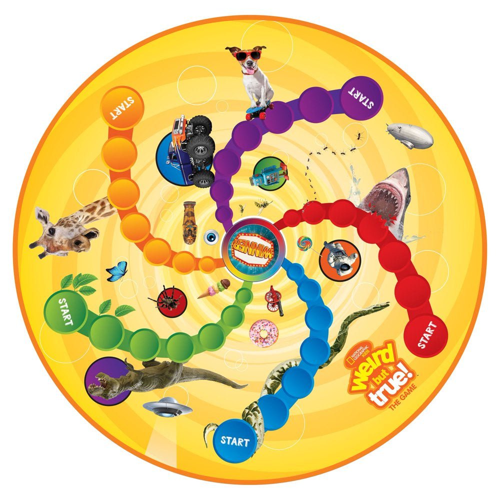 Weird but True! the Board Game - National Geographic Kids - The Toy Base