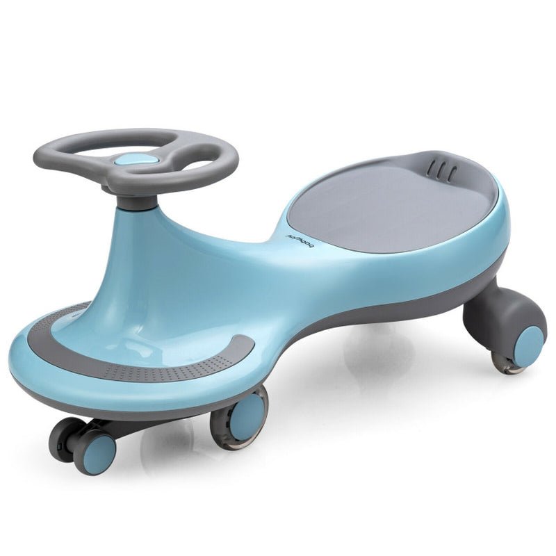 Wiggle Car Ride-On Toy with Flashing Wheels - The Toy Base